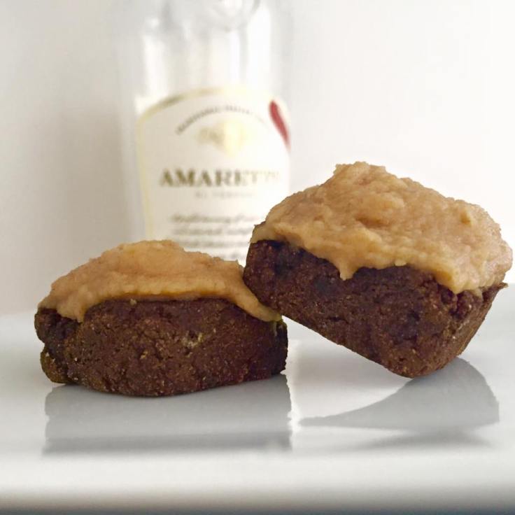 Pumpkin Butter on Brownies