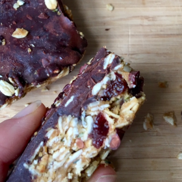 No-Bake Chocolate Cherry Bars