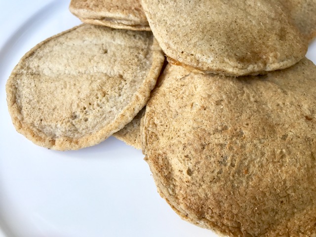 Banana Pancakes - Flourless, vegan, gluten free