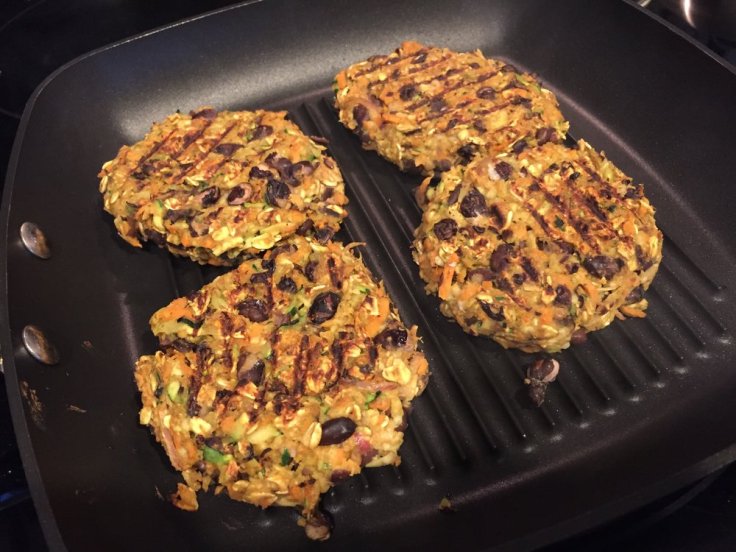 gluten free and vegan veggie burger for plant-based living