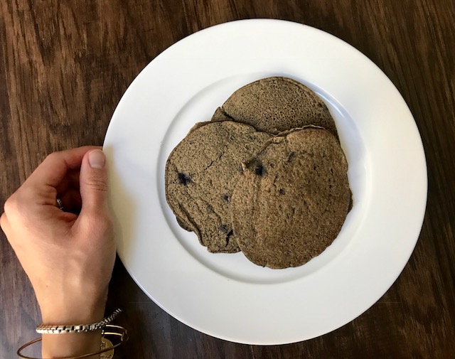 Grain Free Blueberry Buckwheat Pancakes - Welli - gluten free, vegan, paleo and no sugar added