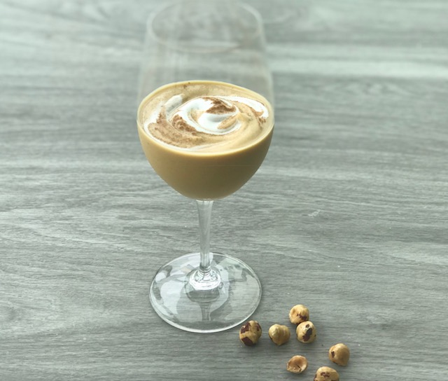 Fall in love with this Pumpkin Hazelnut Smoothie by Kristine Thomas of Welli