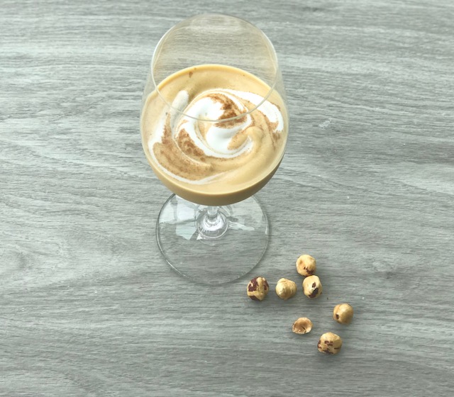 Fall in love with this Pumpkin Hazelnut Smoothie