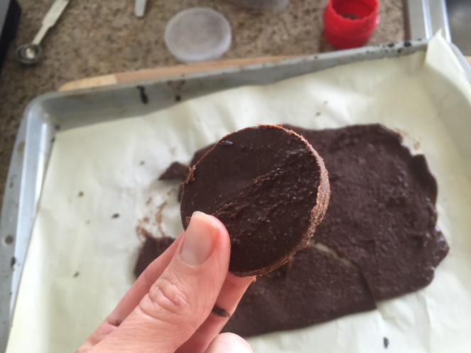 Thin Mint Cookies - www.getWelli.com - paleo, vegan (option), gluten free, no sugar