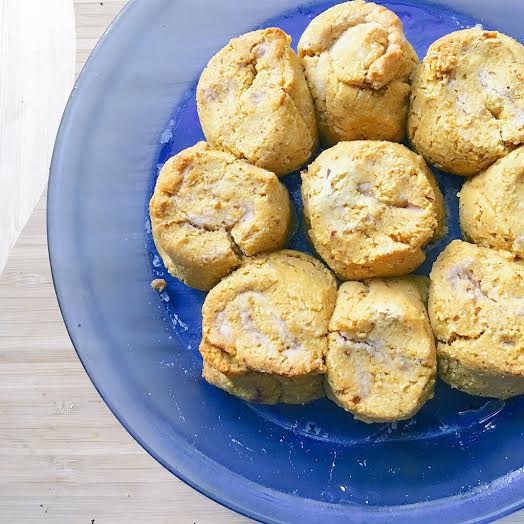 pumpkin cinnamon rolls with cranberry cream frosting - www.getWelli.com - #getWelli #vegan #grainfree #sugarfree #glutenfree #paleo