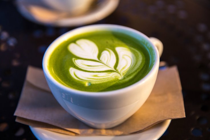 Matcha Green Tea Latte - www.JoyfulGoodness.com - #JoyfulGoodness #beJoyful #matcha #stpatricksday #breakfast #latte