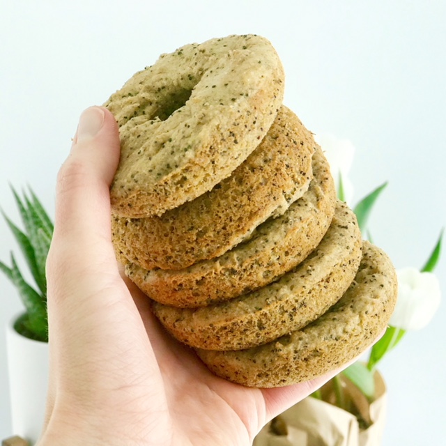 Lemon Poppy Seed Doughnuts - www.joyfulgoodness.com - #beJoyful #Easter #paleo #glutenfree #vegan #doughnuts