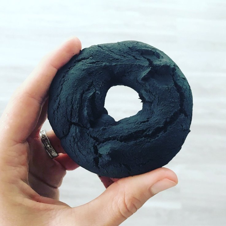 Don’t worry, it’s not burnt, this is what they look like with the addition of charcoal.