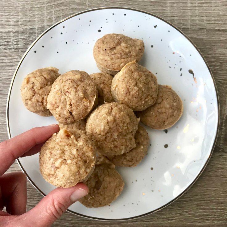 Coconut Apricot Muffins - www.JoyfulGoodness.com - #vegan #glutenfree #grainfree #breakfast #coconut #muffins #apricot