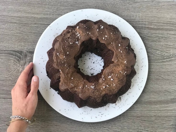 Chocolate Bundt Cake - www.JoyfulGoodness.com - #beJoyful #JoyfulGoodness - grain free, paleo, vegan, keto, chocolate, sugar free