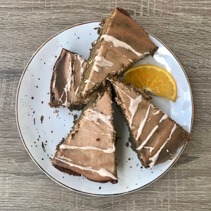 Orange Vanilla Protein Cake - JoyfulGoodness - #vegetarian #grainfree #glutenfree #paleo #keto #recipe