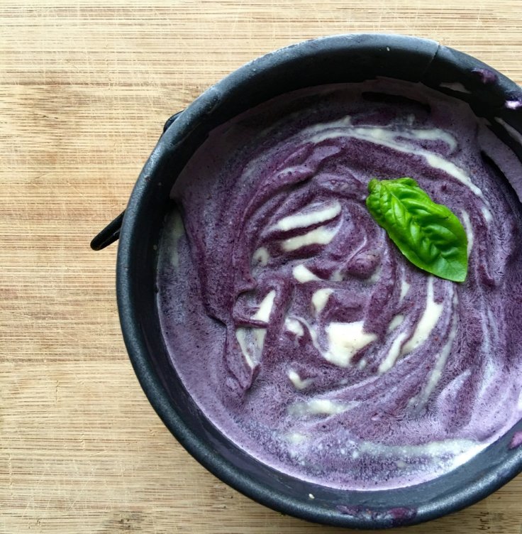 blueberry cream pie - www.JoyfulGoodness.com - #cheesecake #Easter #vegan #raw #paleo #sugarfree #dessert #beJoyful #JoyfulGoodness