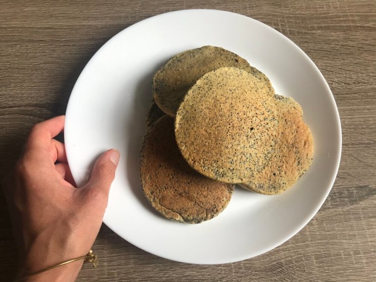 Orange Poppyseed Pancakes - JoyfulGoodness.com - gluten free - vegan - brunch