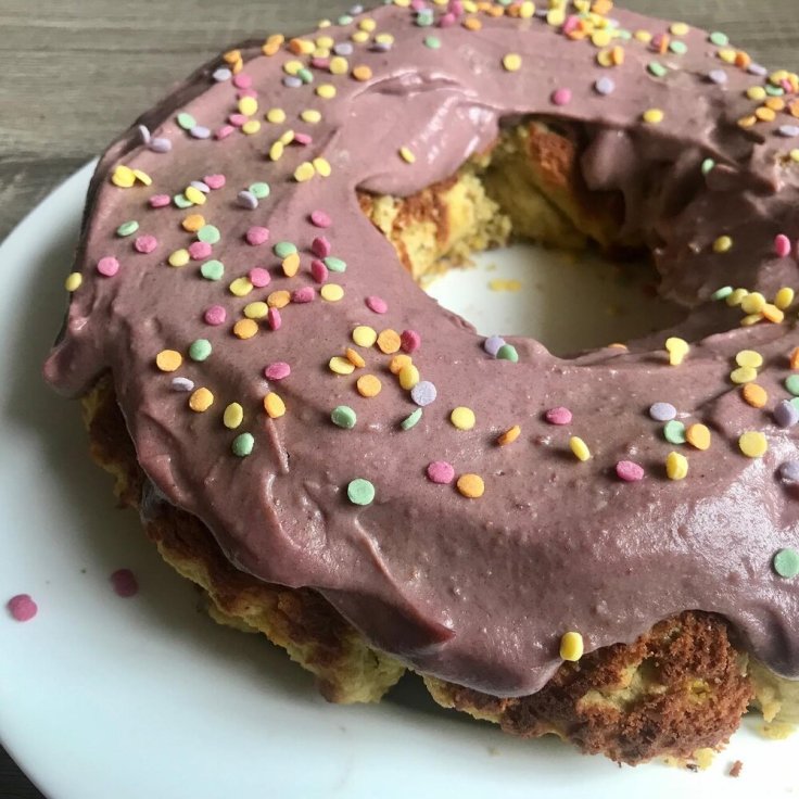 funfetti cake - gluten free grain free