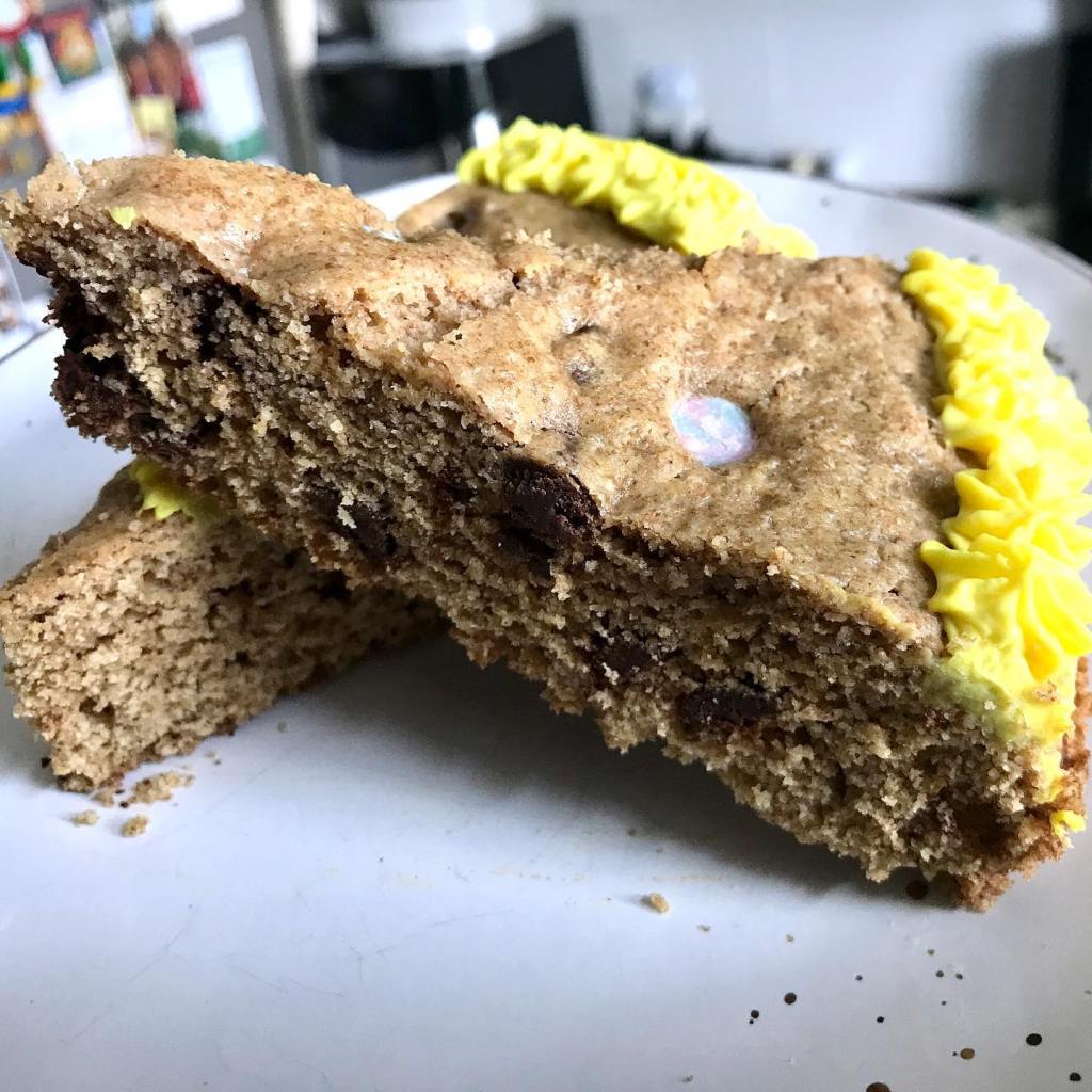 Chocolate chip cookie cake recipe